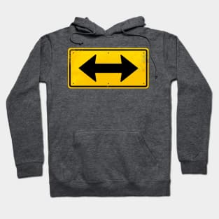 New Direction Bi-Way Sign Hoodie